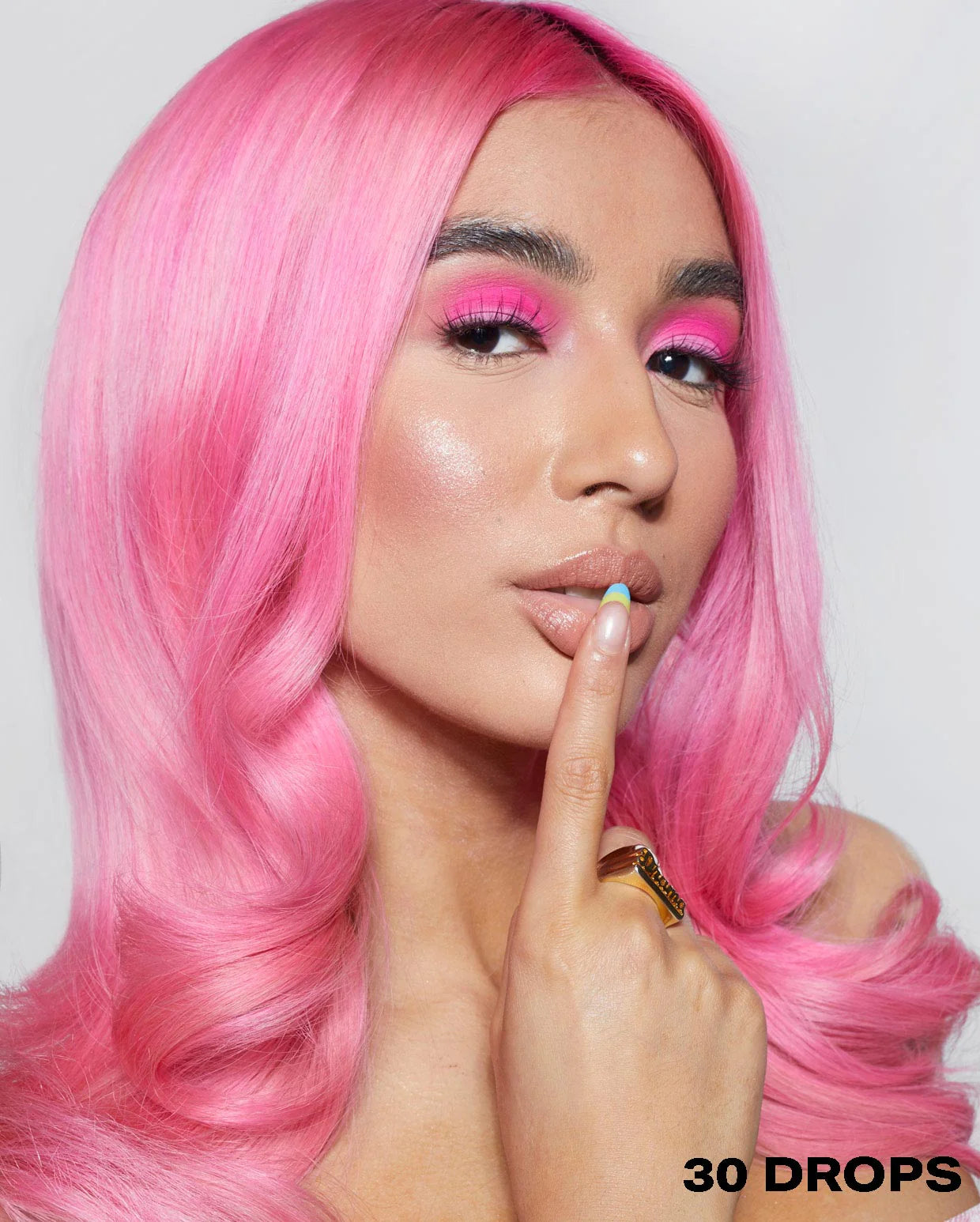 Hot Pink Hair Dye - DROP IT Kit