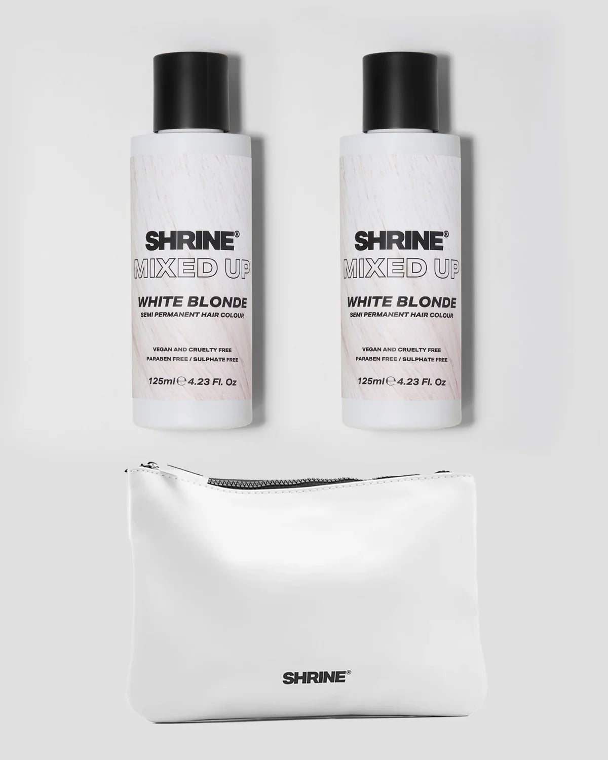 White Blonde MIXED UP Semi-Permanent Hair Dye