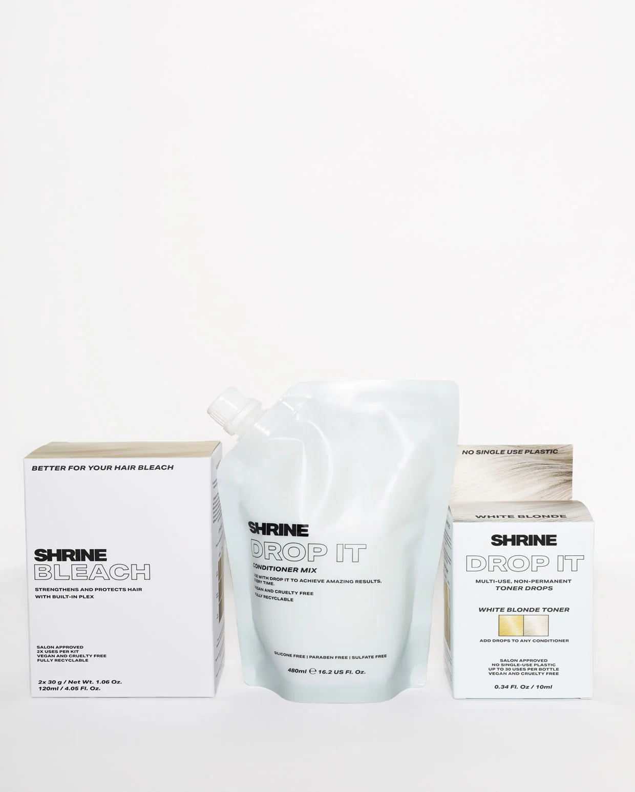 White Blonde Toner & Bleach Bundle