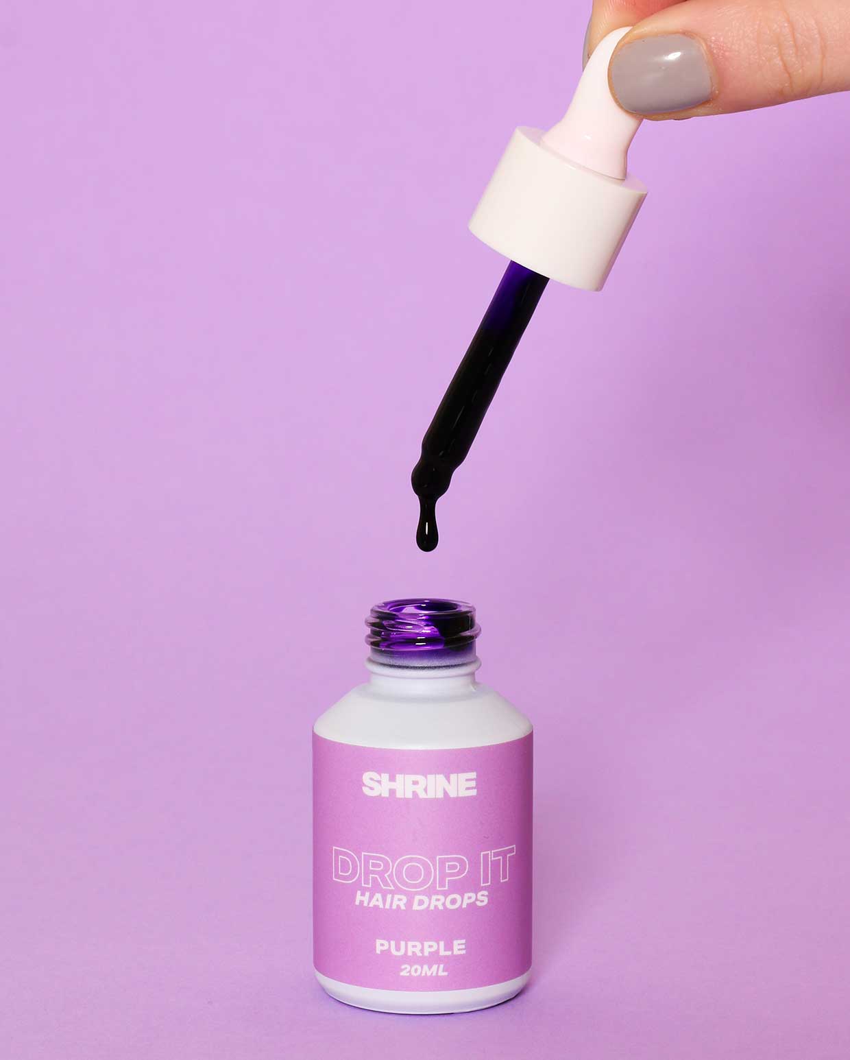 Purple Hair Dye - DROP IT Kit