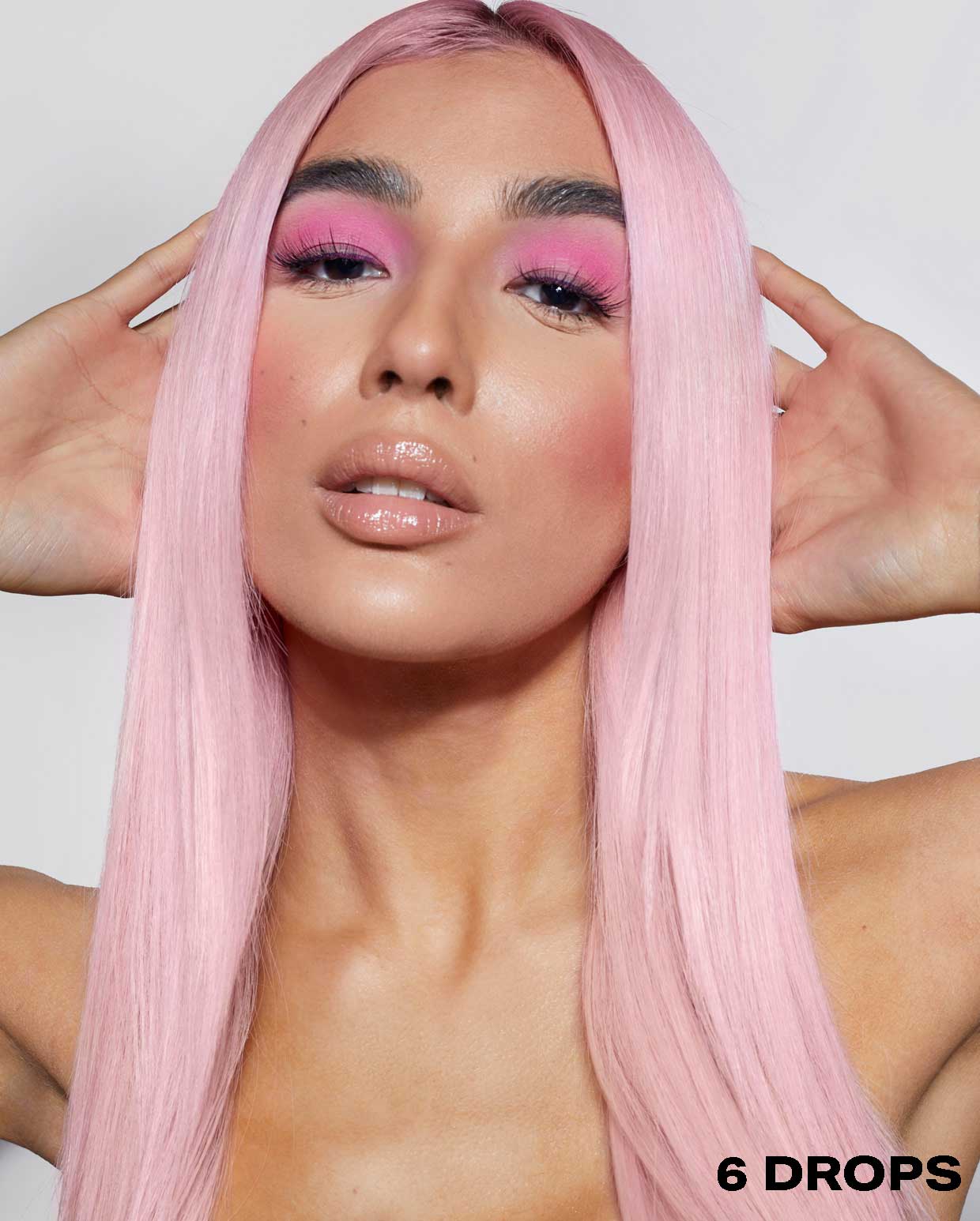 Hot Pink Hair Dye - DROP IT Kit