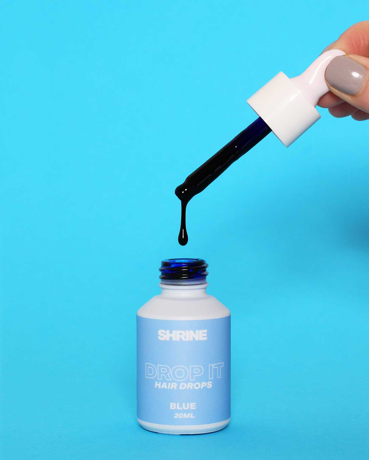 Blue Hair Dye - DROP IT Kit