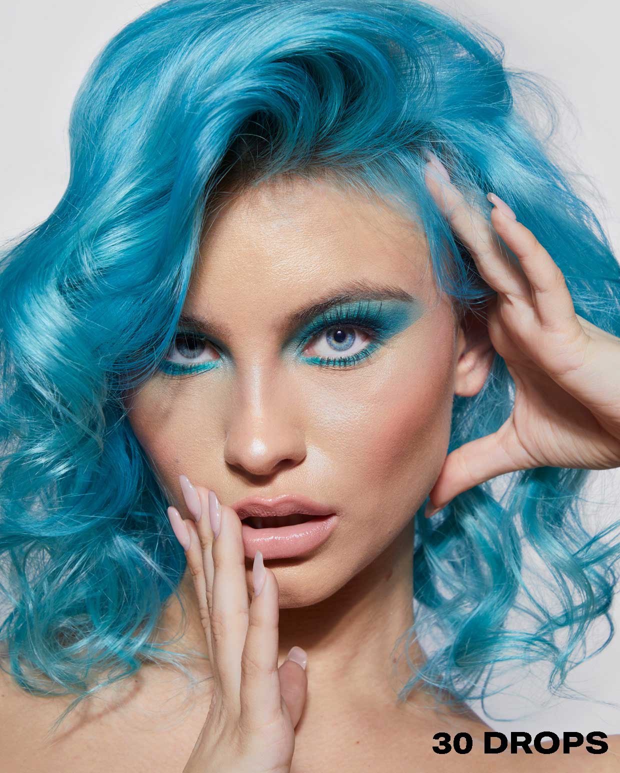 Aqua Hair Dye - DROP IT Kit