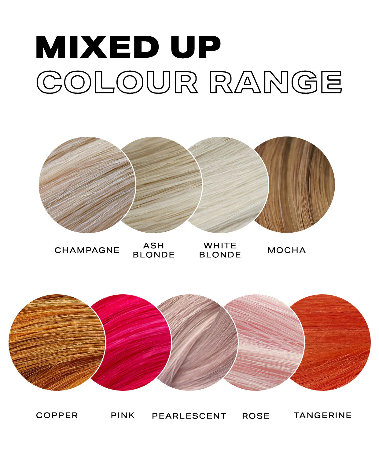 Tangerine MIXED UP Semi-Permanent Hair Dye