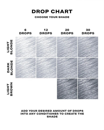 Silver Hair Dye - DROP IT KIT