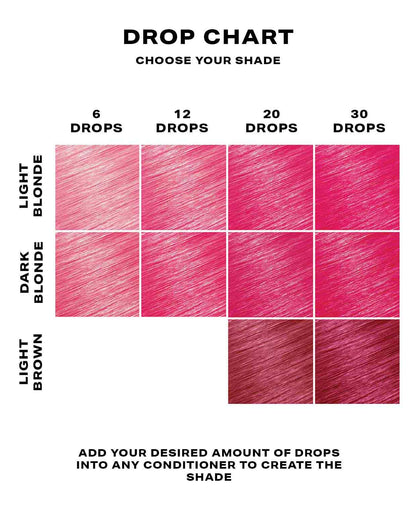 Pink Hair Dye - DROP IT Kit